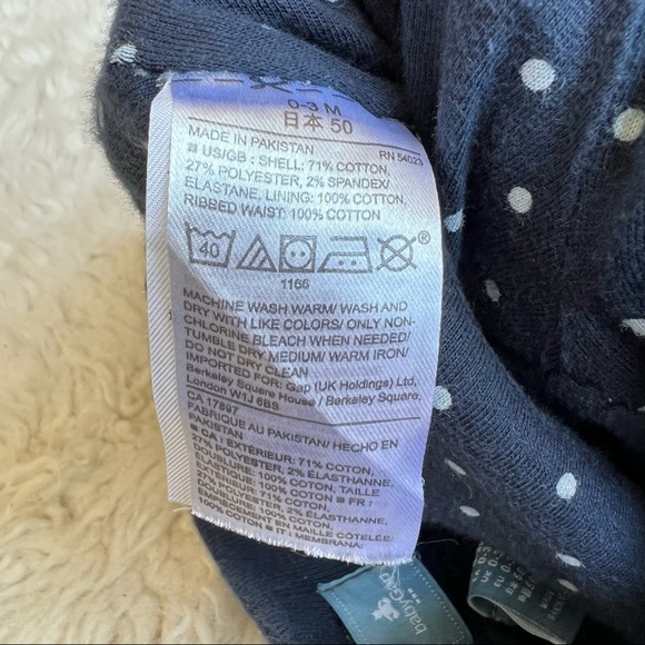 Baby Gap Flannel-Lined Jeans | 0-3 mo | Baby Girls - Picture 8 of 8